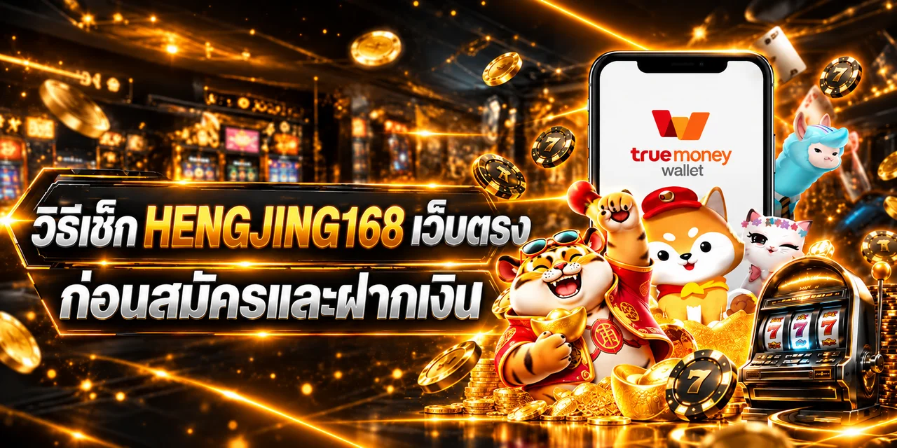วิธีเช็ก HENGJING168 เว็บตรง ก่อนสมัคร ฝากเงิน และเข้าสู่ระบบ