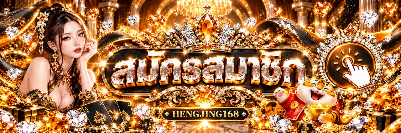 สมัคร HENGJING168 และเลือกทางเข้าเล่นจากเว็บไซต์หลัก